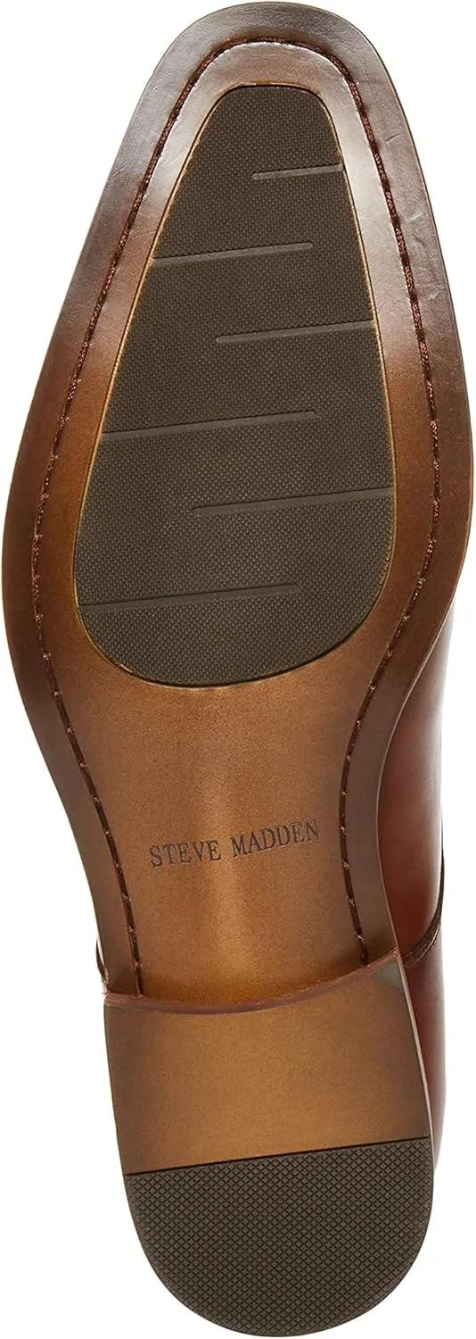 Мужские туфли Steve Madden Teon с бантом, коричневый — фото 4