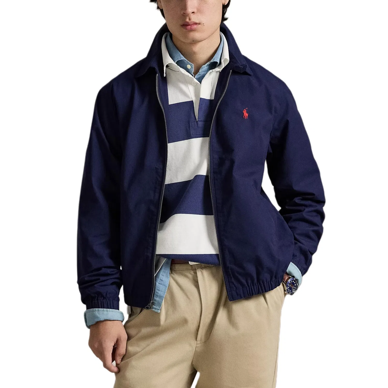 Куртка Polo Pony Polo Ralph Lauren, Marine Blue — фото 3
