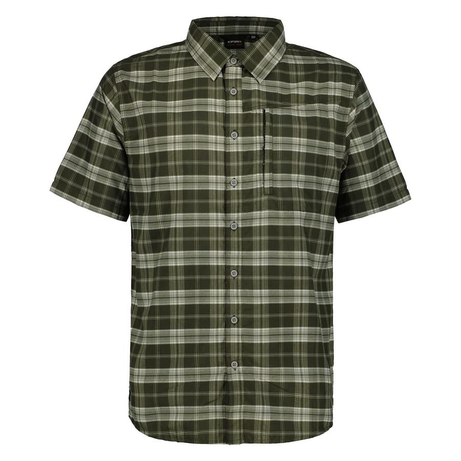 

ICEPEAK Рубашка для походов в клетку, мягкая, лёгкая, мужская - Brigantine