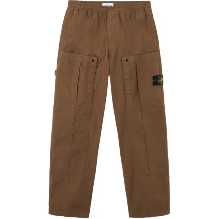 Карго брюки коричневые STONE ISLAND