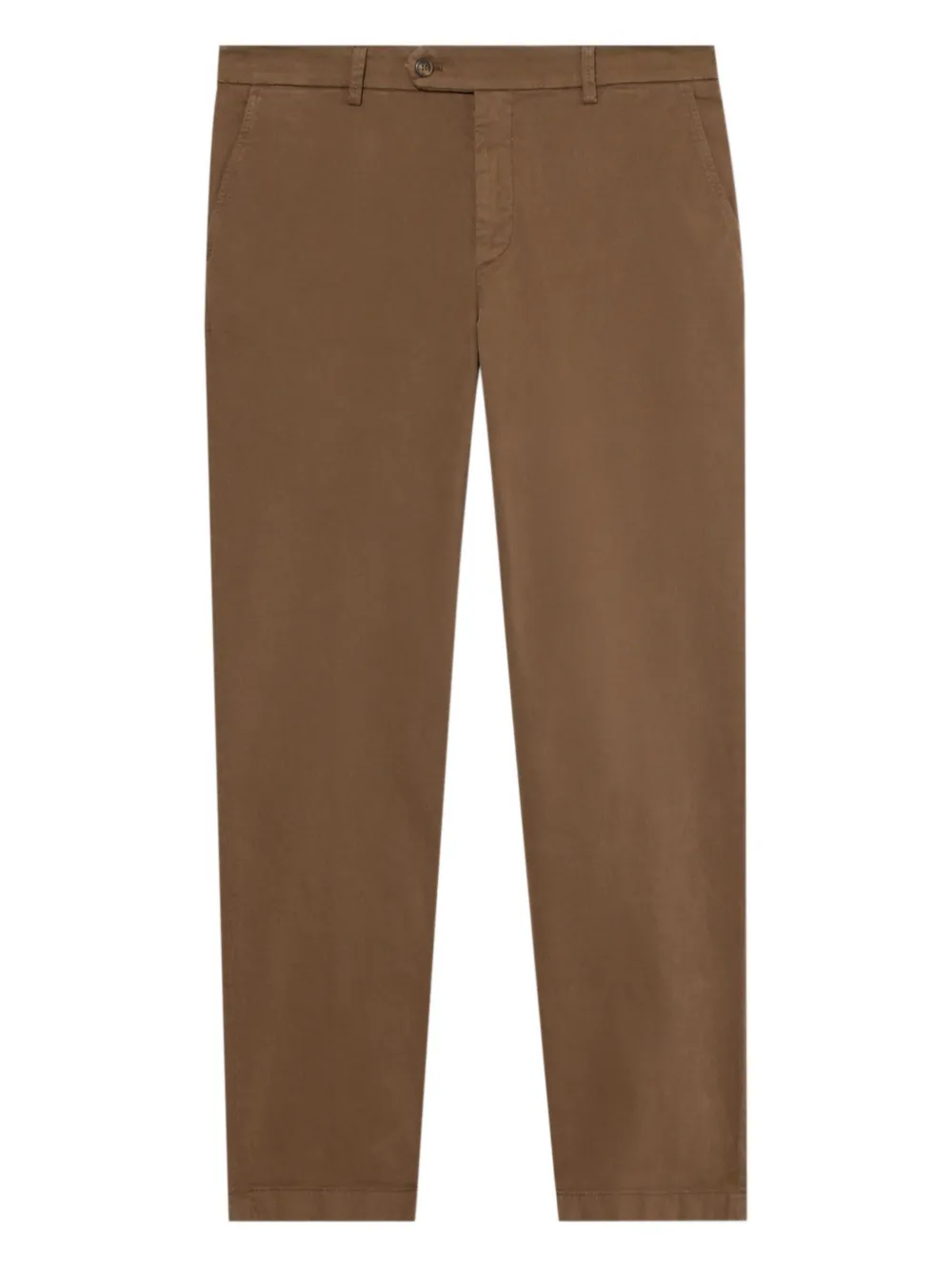 

Брюки из хлопкового смешанного материала Brooks Brothers, коричневый