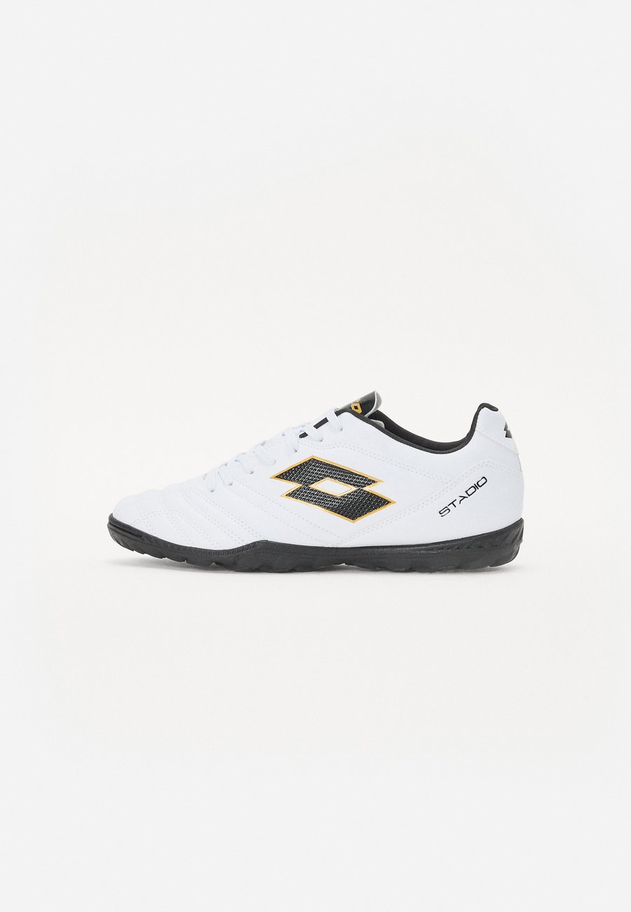 

Кроссовки Lotto STADIO 705 TF UNISEX, All White/All Black/Light Platino/White