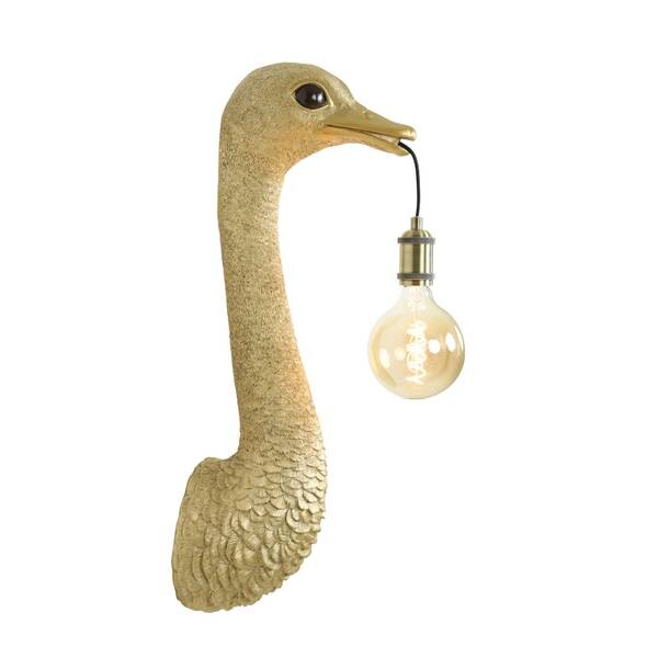 

Настенный светильник Light & Living Ostrich, золотой