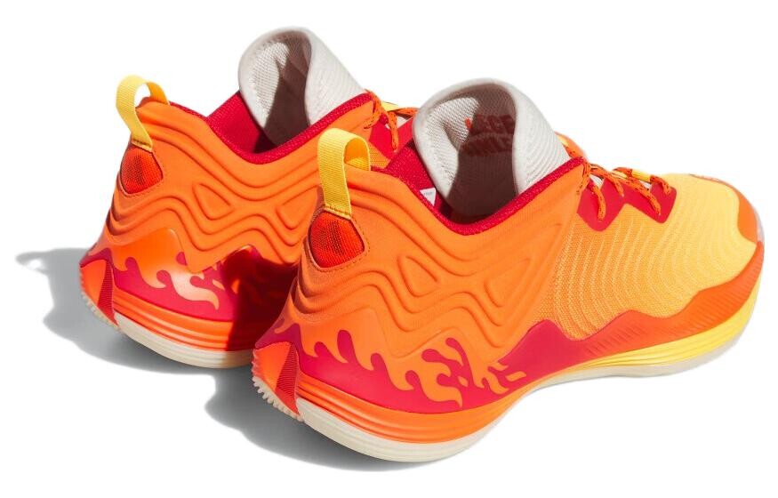 Баскетбольные кроссовки D Rose Son Of Chi 3.0 мужские низкие оранжевые Adidas — фото 3