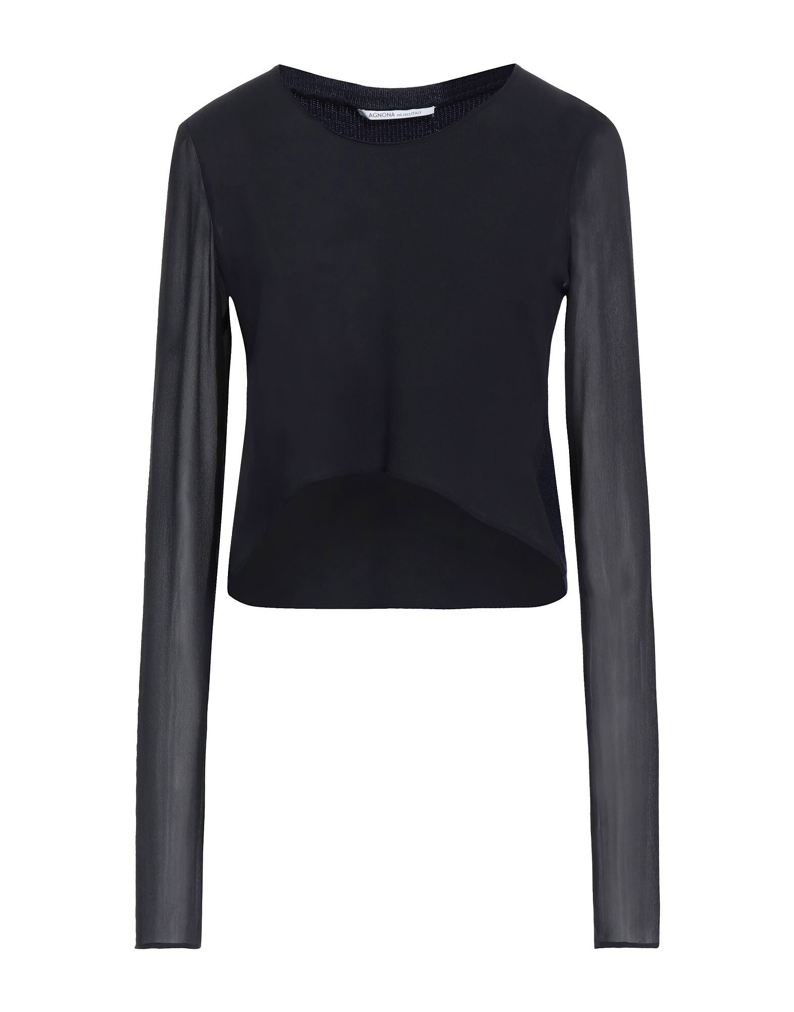 

Кроп-топ Agnona, черный