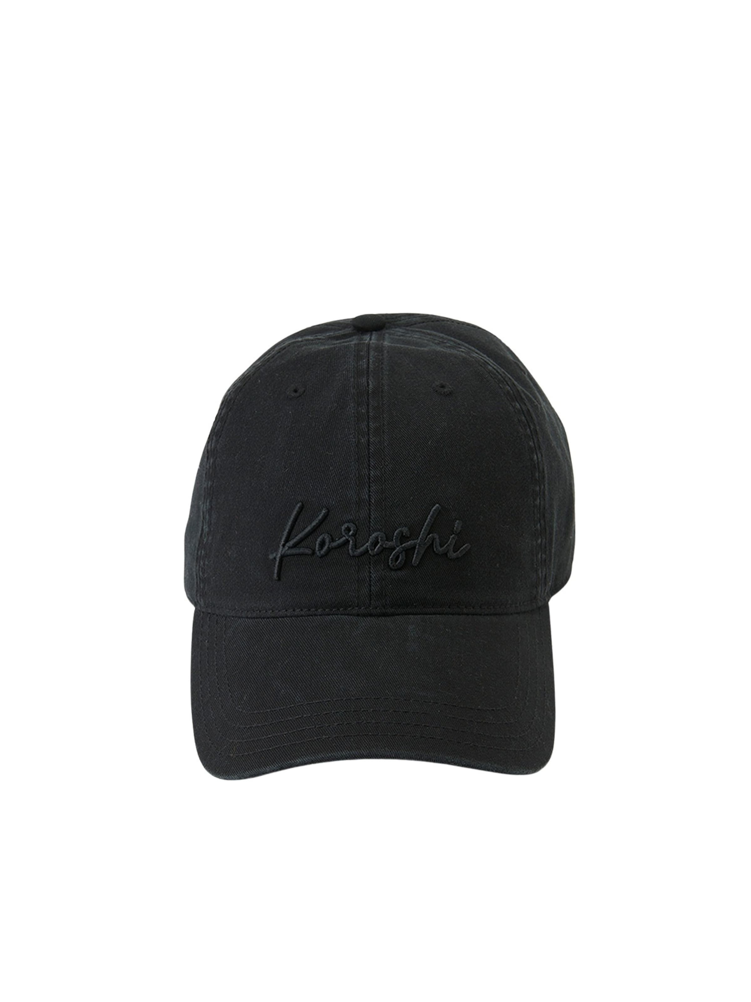 

KOROSHI Кепка Black