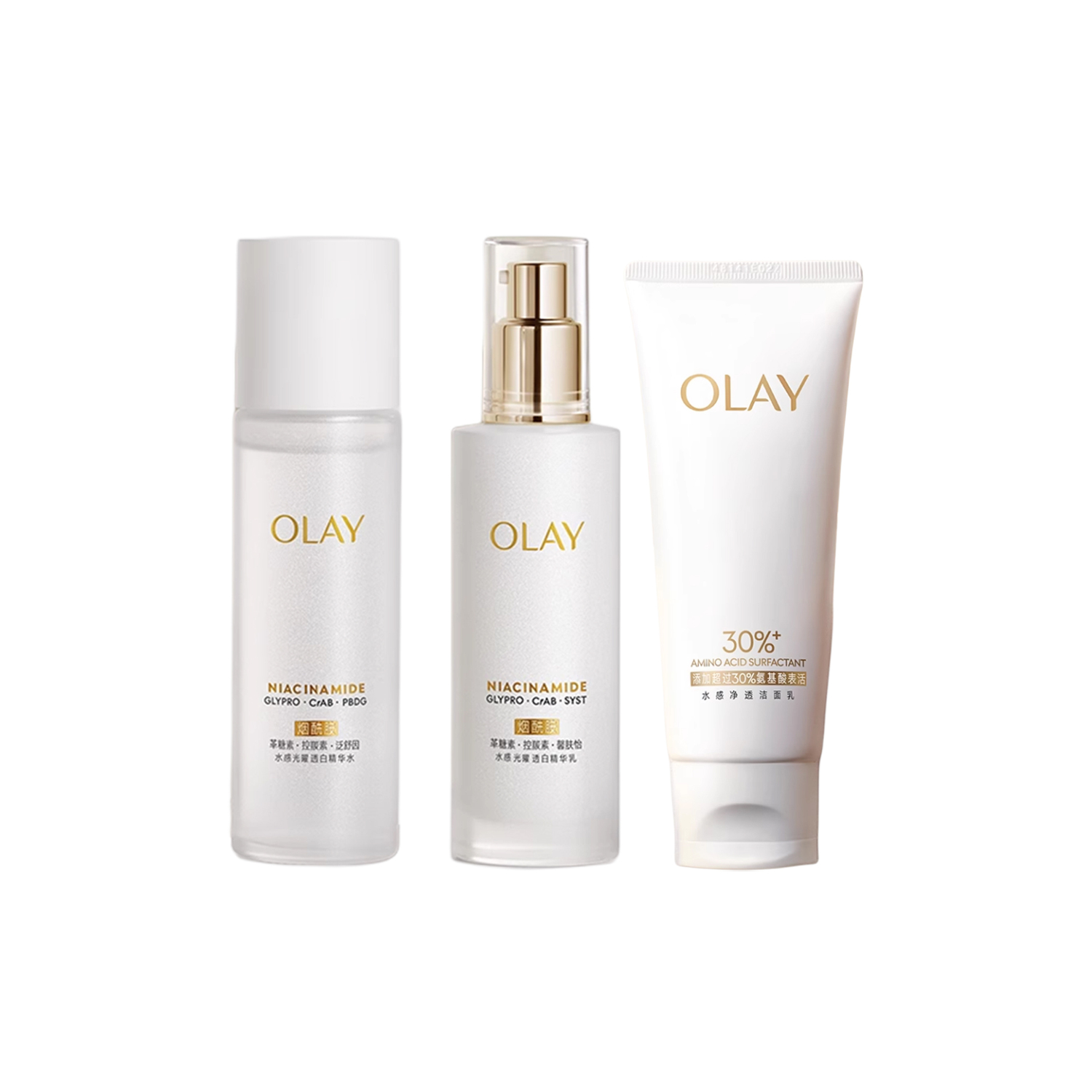 Olay 2 набора для осветления кожи Dewy Whitening Ivory освежающие 150мл+100мл/150мл+100мл+100г/100мл+250мл — фото 4