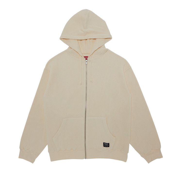 

Толстовка Supreme Hooded Zip Up Thermal, Natural