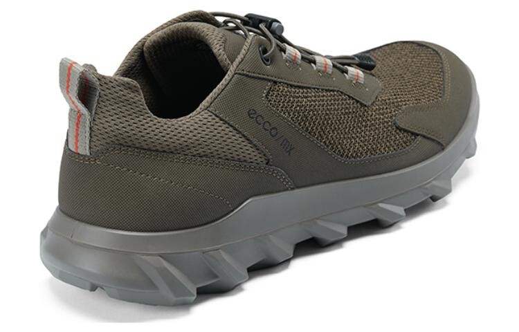 Кроссовки ecco Lifestyle Shoes Men Low-top Army Green, хаки — фото 3