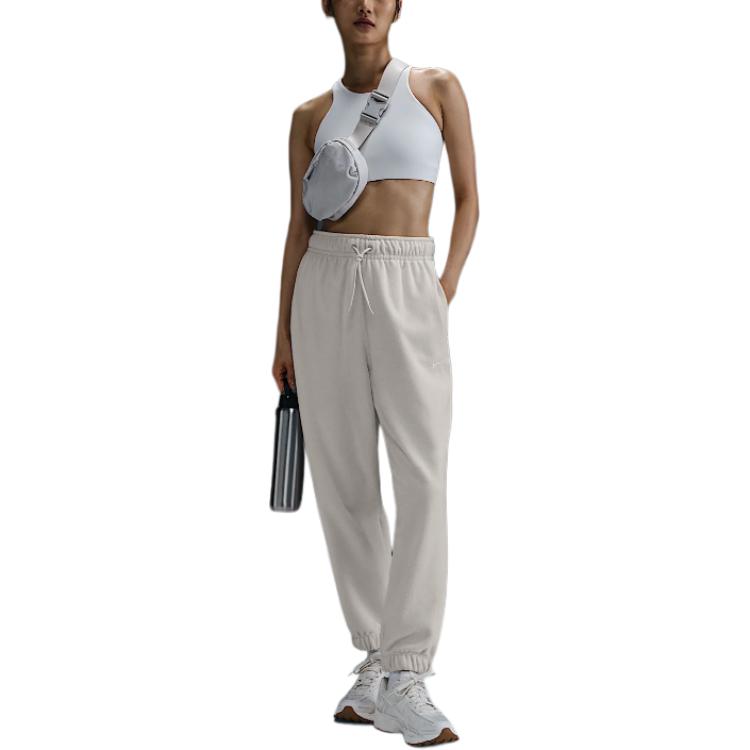 

Термофит вязаные спортивные штаны One женские Light Earth Brown Nike, светло- коричневый