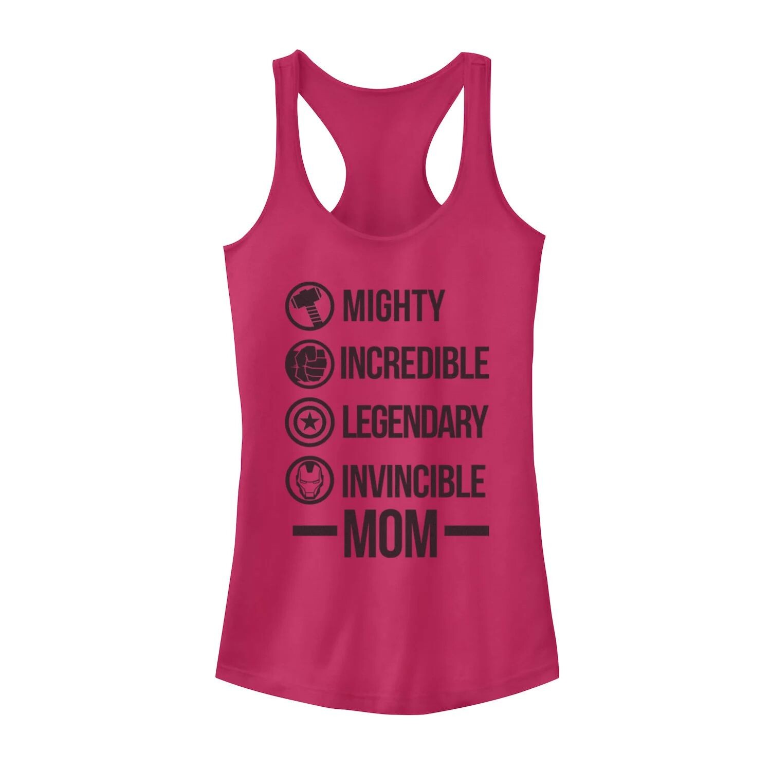 

Майка для подростков Marvel Mother's Day Hero Strength Licensed Character