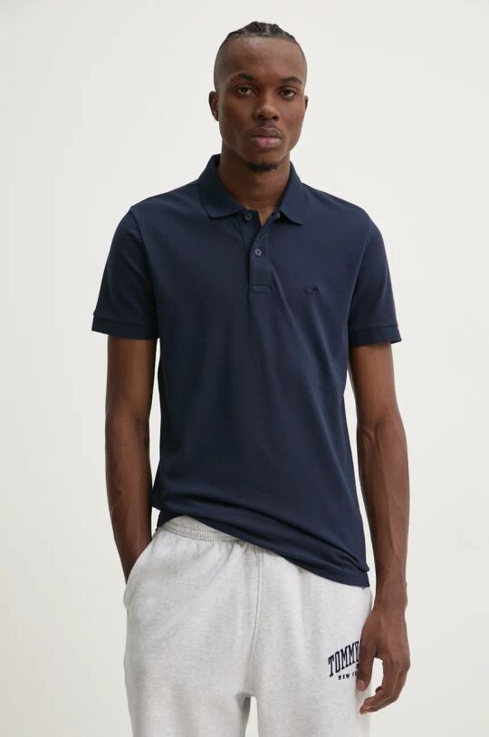 

Поло Hollister Co., темно-синий