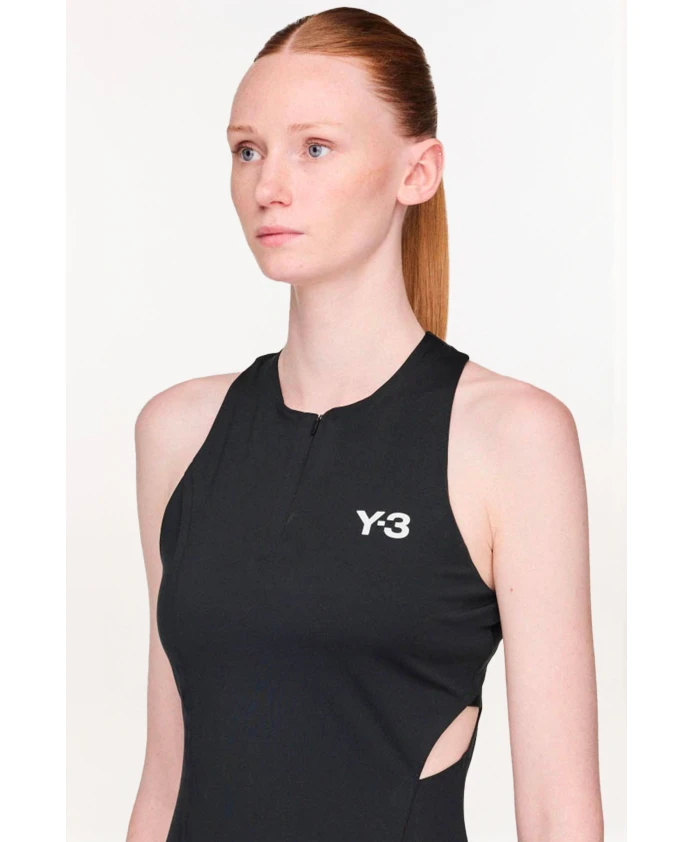 Платье Climacool wow черного цвета Y-3, черный — фото 4