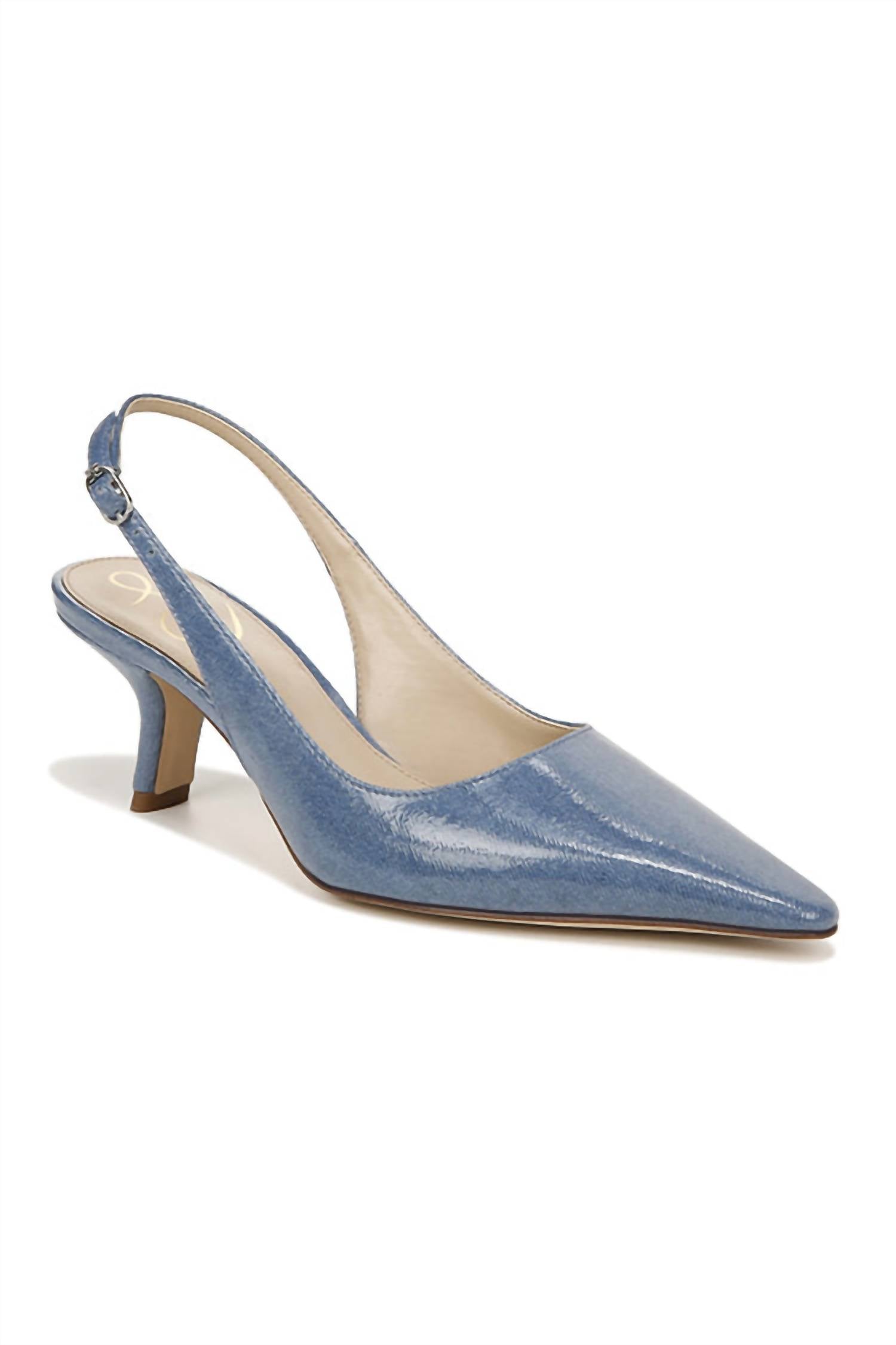 Женские туфли-лодочки Bianka Slingback в цвете Nova Blue Sam Edelman