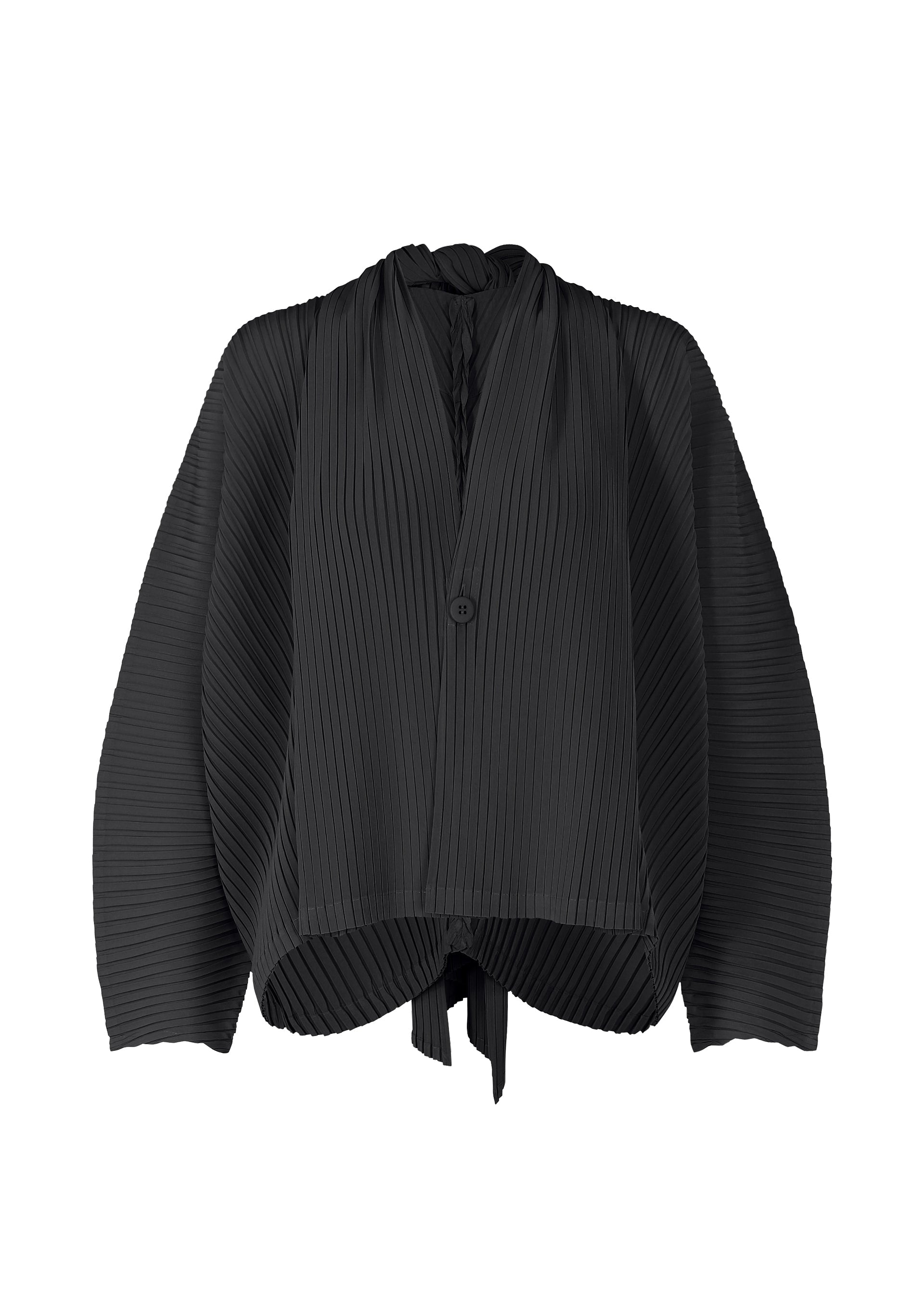 

Кардиган vigor pleats solid Issey Miyake, черный