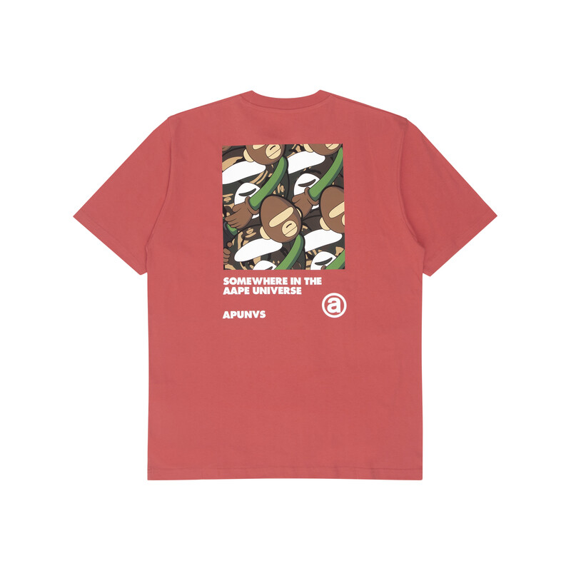 

Мужская футболка Aape, Красный РДЛ