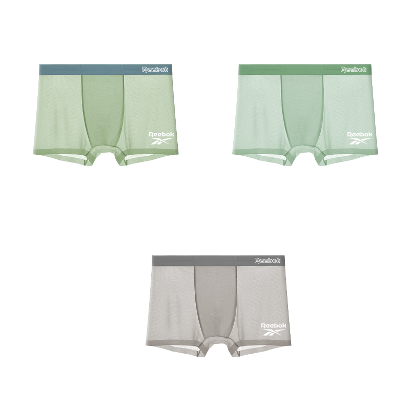 

Детские трусики Reebok, зеленый/серебристо-серый/белый