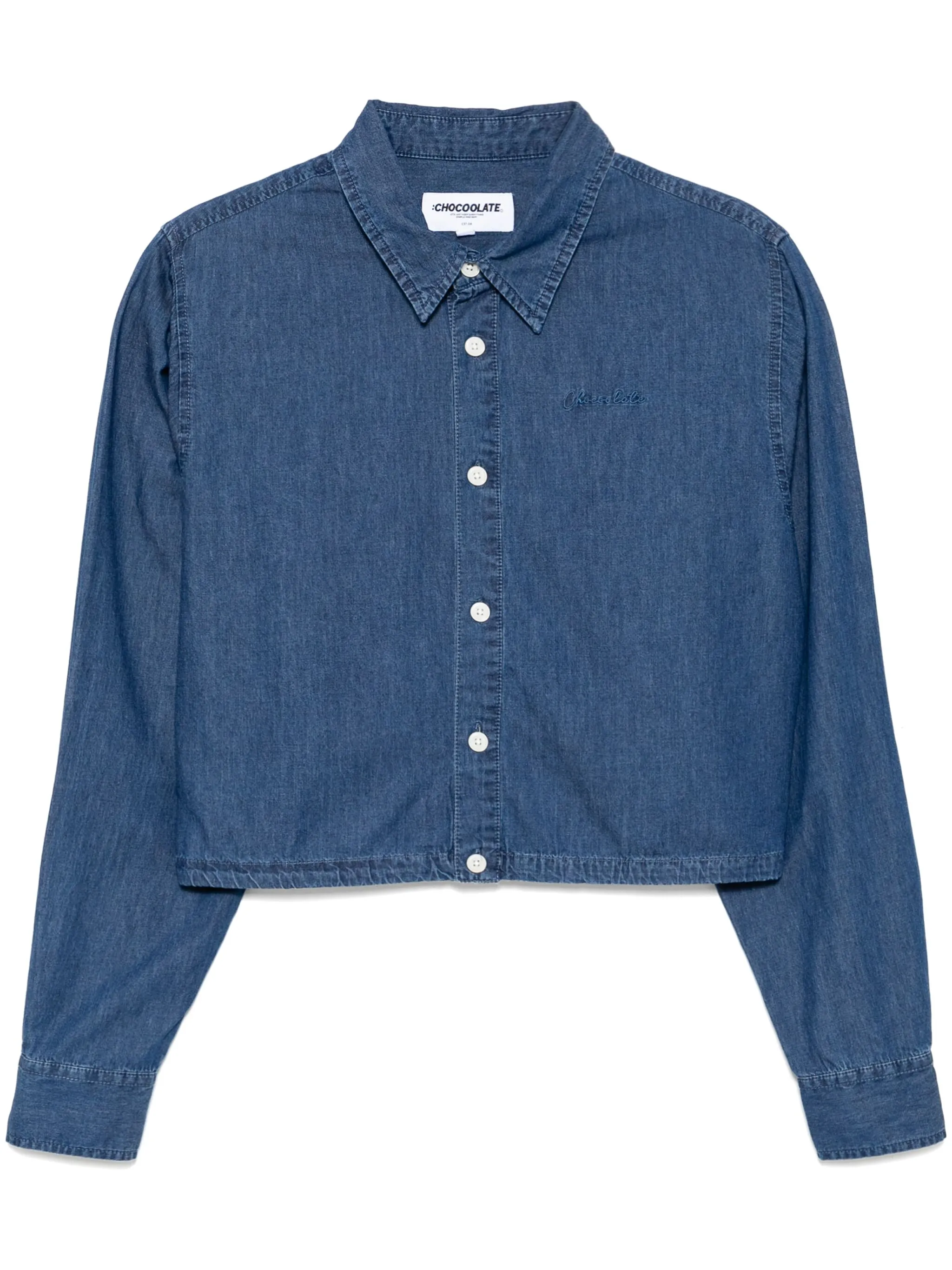 

Джинсовая рубашка Chocoolate, синий