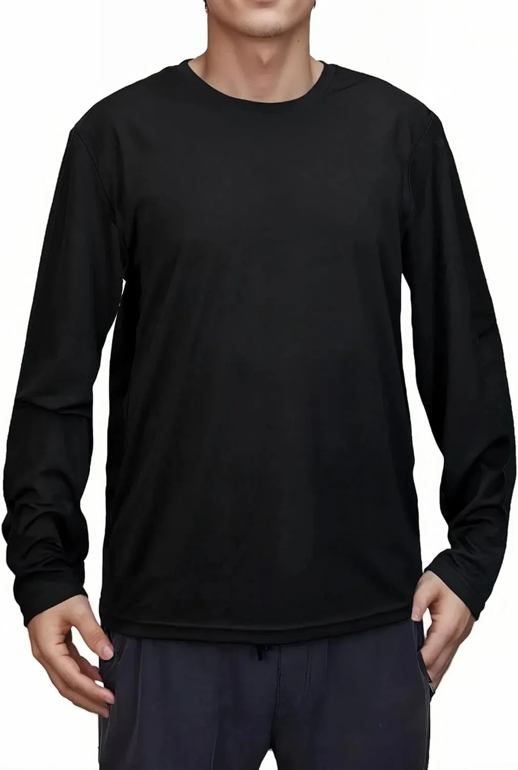 

Мужская футболка с длинным рукавом для тренировок Quick Dry Genafy