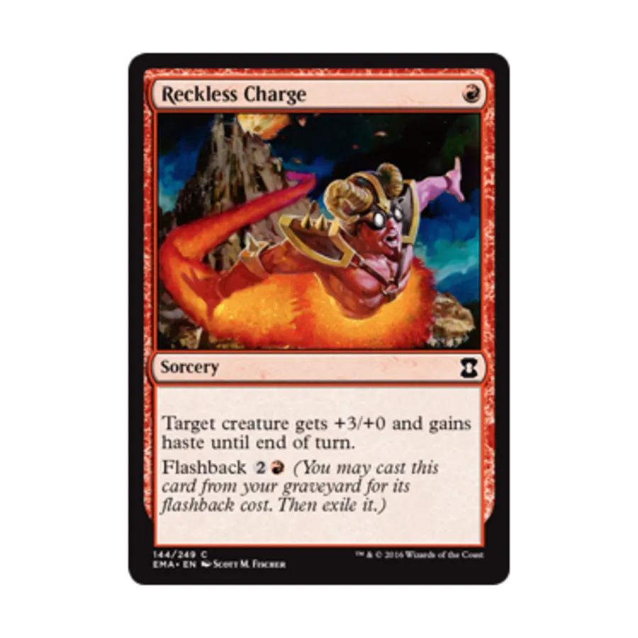

CCG Безрассудный рывок (С) (Рольга), MTG - Eternal Masters