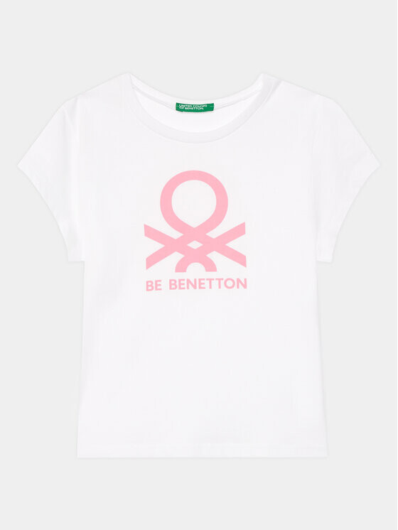 

Футболка стандартного кроя United Colors Of Benetton, белый