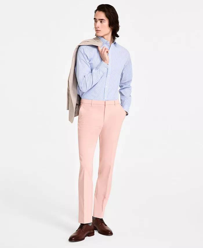 

Мужские классические брюки Modern-Fit однотонные Tommy Hilfiger, оранжевый