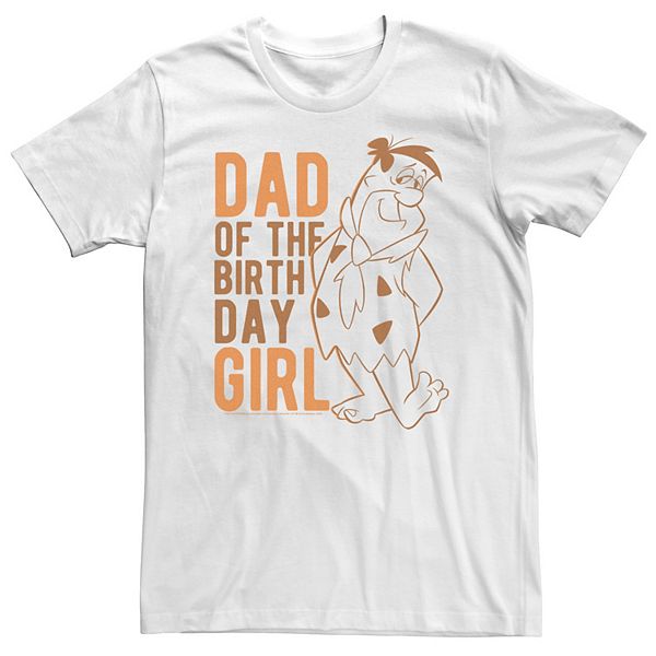 

Футболка Big & Tall The Flintstones Fred Flintstone Dad of the Birthday Girl Licensed Character