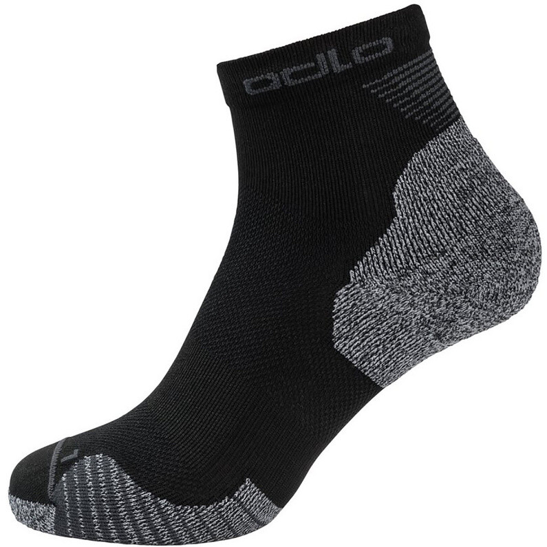 

Носки четверть Ceramicool Odlo, черный