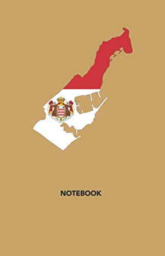 

Monaco Flag Notebook Journal, Hard Cover, Pocket (5.5" x 8.5"), Dotted Numbered Pages, Designed in Toronto: 5.5x8.5 inch 14x21.6 cm 192 Pages (Independently published)