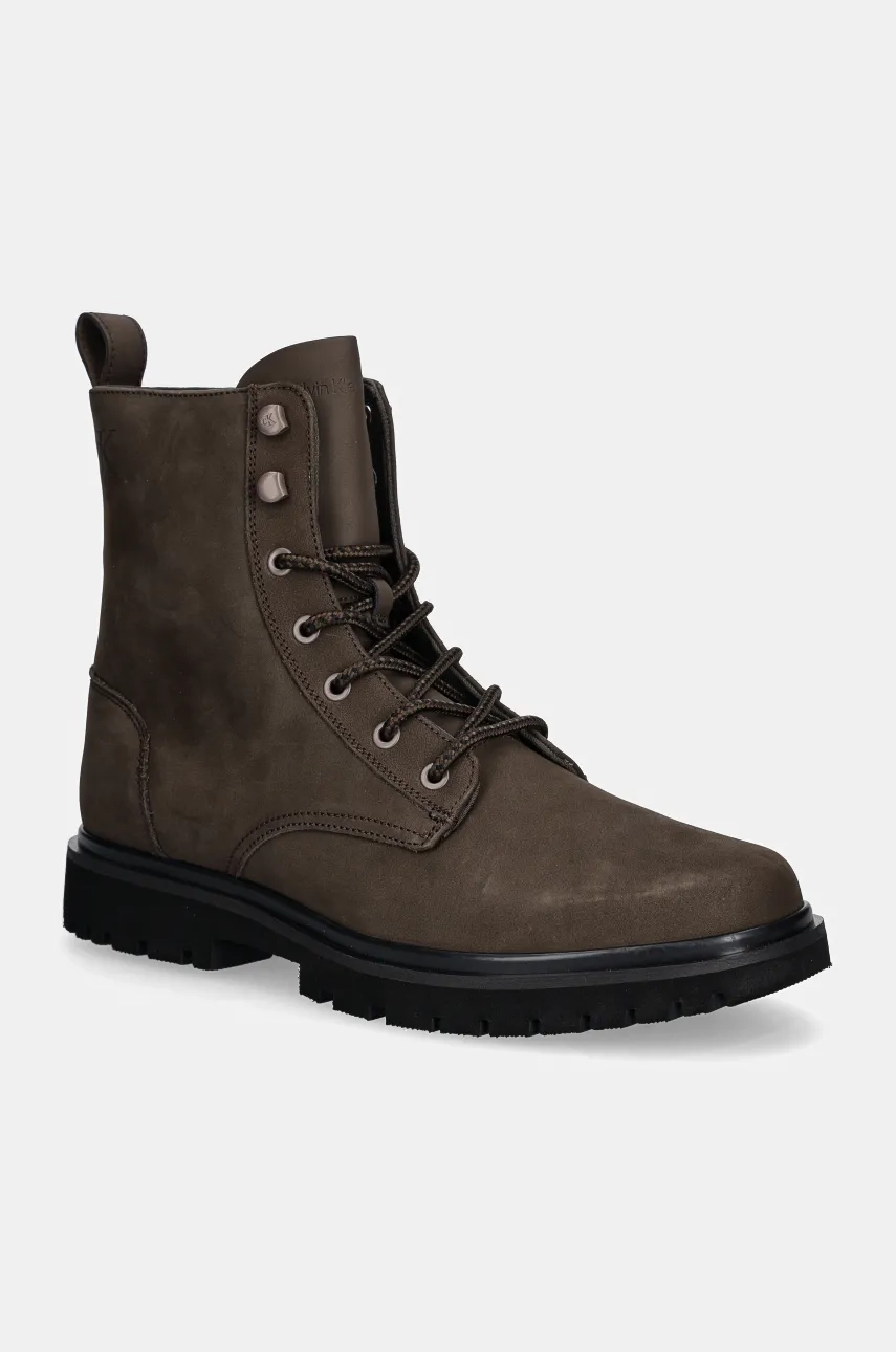 

Туфли EVA BOOT MID LACEUP REBELLIOUS Calvin Klein Jeans, коричневый