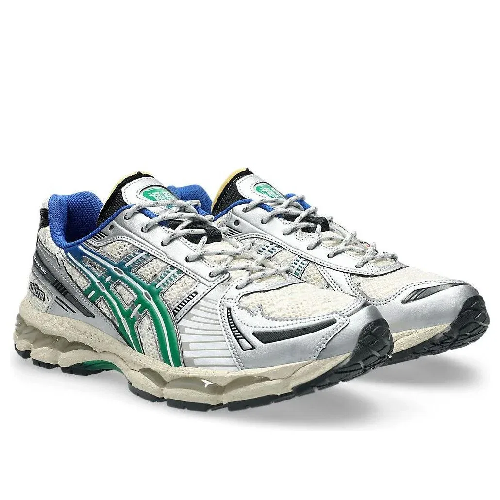 Кроссовки ASICS x Carnival Gel-Kayano 12.1 'Cream Green Basil' 1203A916-100, серебро — фото 2