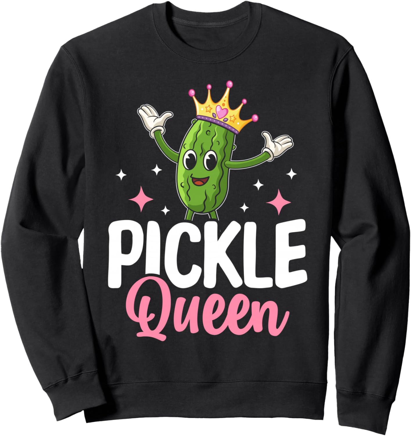 

Толстовка Королева огурцов Funny Pickled Cucumber Gift For Dill Lovers, черный