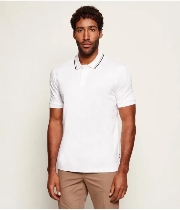 Пенроуз Поло 38 slim fit Boss, белый