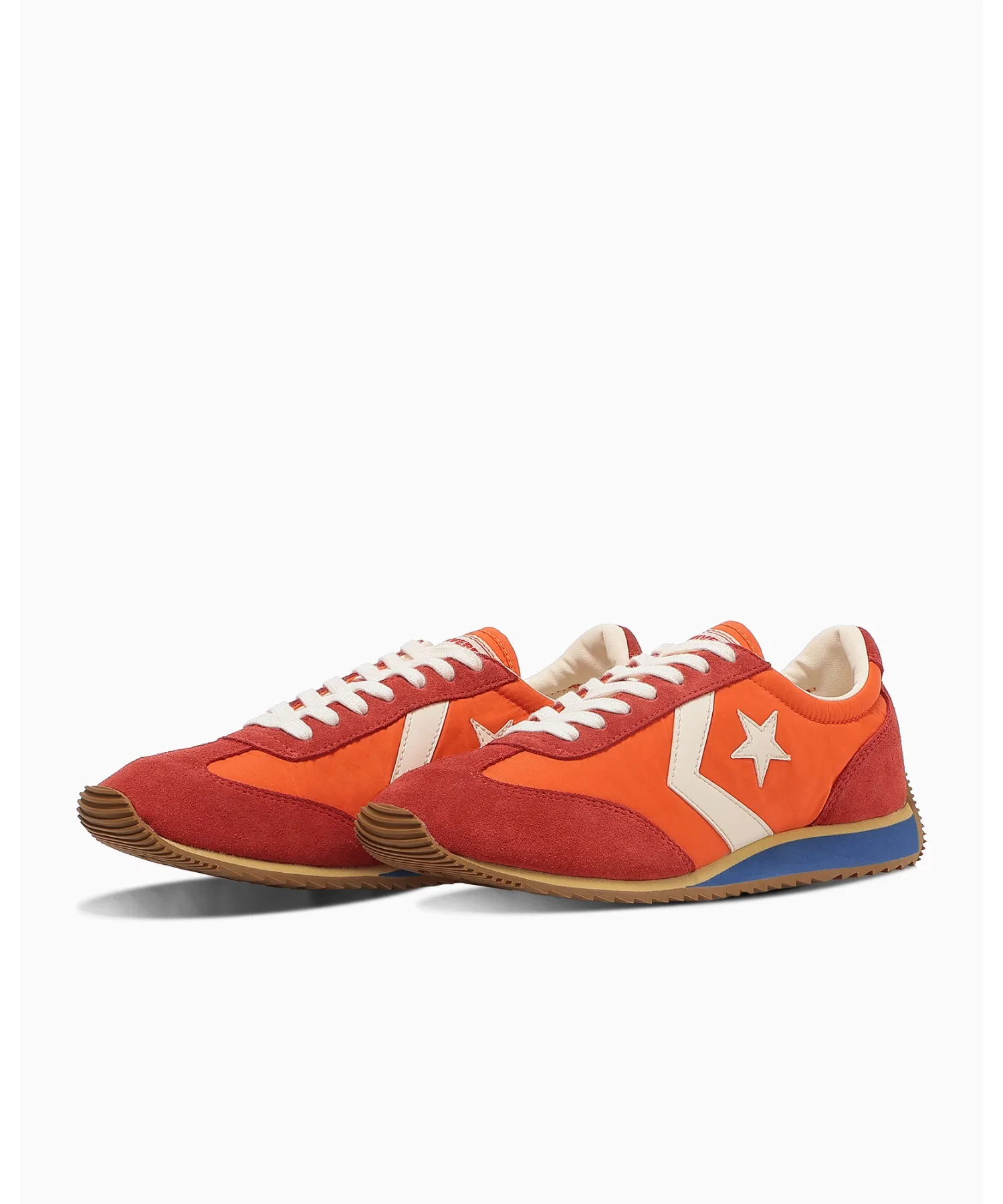 Унисекс кроссовки STAR FIRE из нейлона и замши CONVERSE красные — фото 3