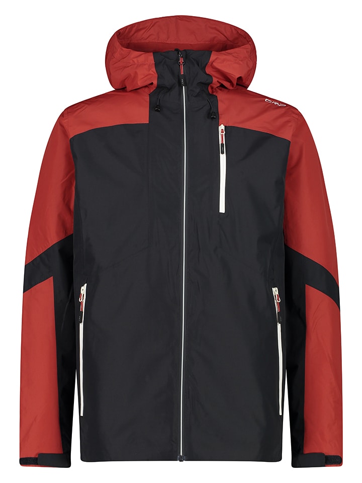 

Дождевик CMP Funktionsjacke, цвет Rot/Schwarz
