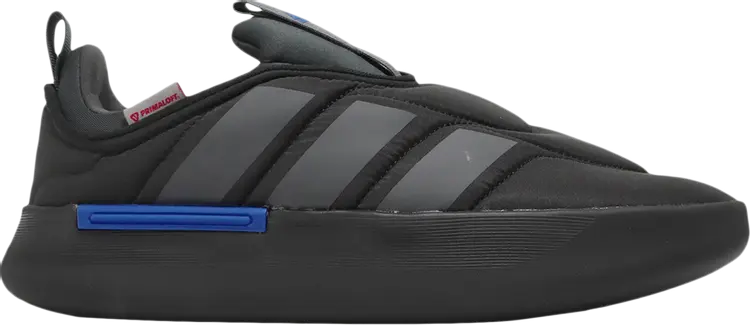 

Кроссовки Adipuff 'Black Carbon Bright Royal', черный