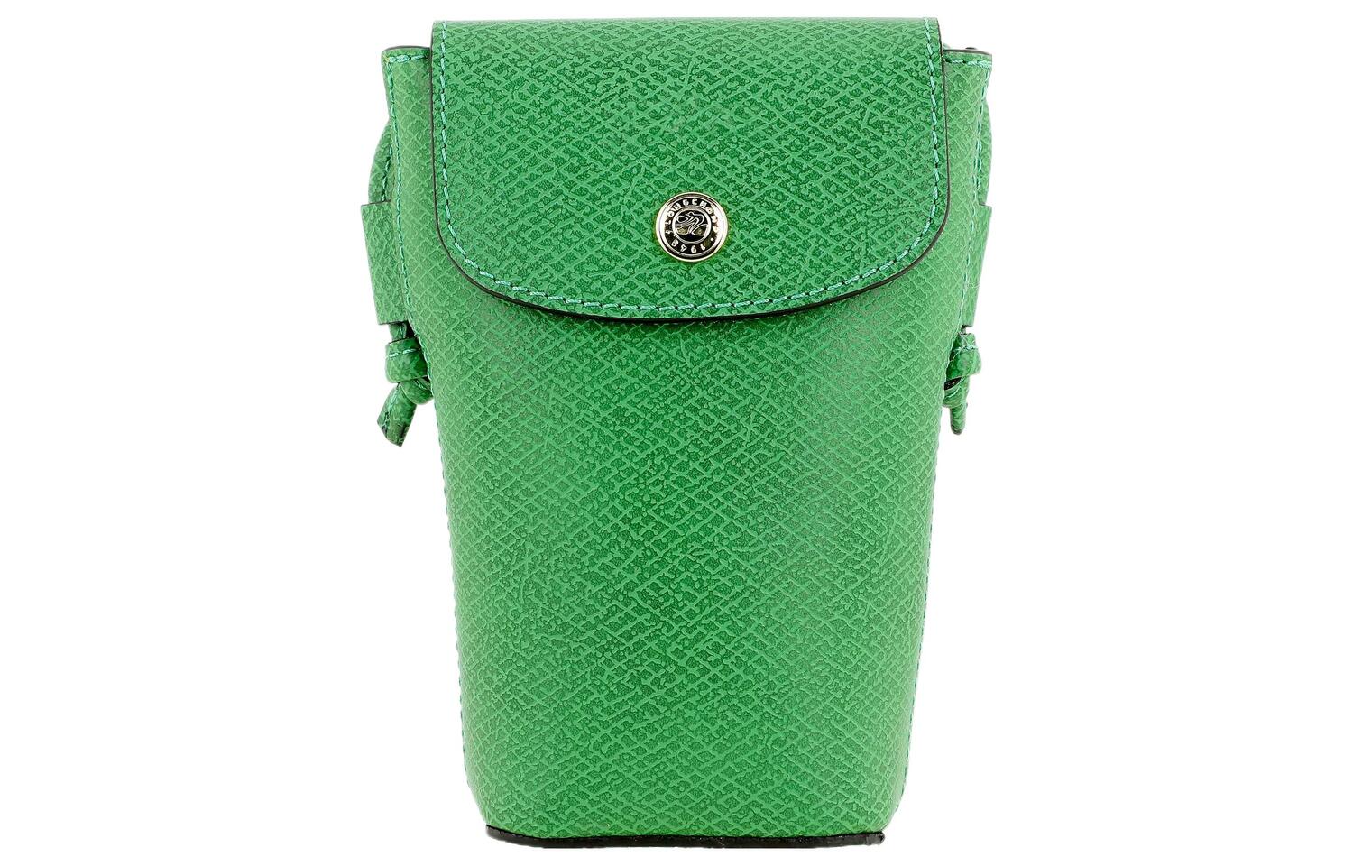 

LONGCHAMP Кожаный чехол для телефона с тиснением логотипа