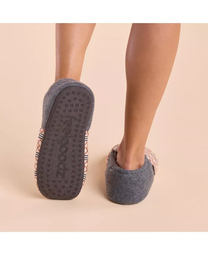 Женские тапочки Laidback Slipper ручной вязки для дома с закрытой пяткой Feelgoodz, оранжевый — фото 3