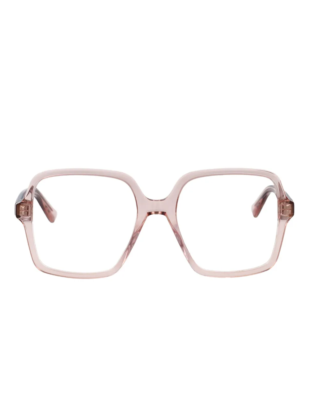 

Очки в квадратной оправе Alexander Mcqueen, розовый