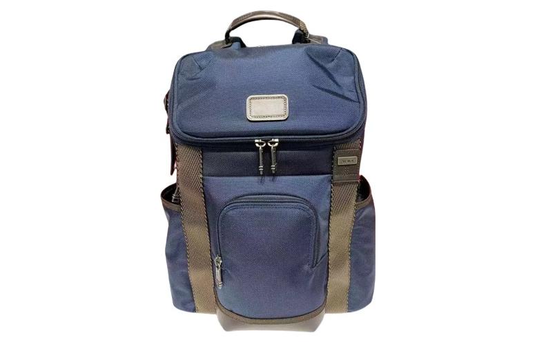 

TUMI Нейлоновый рюкзак обычный мужской морской синий