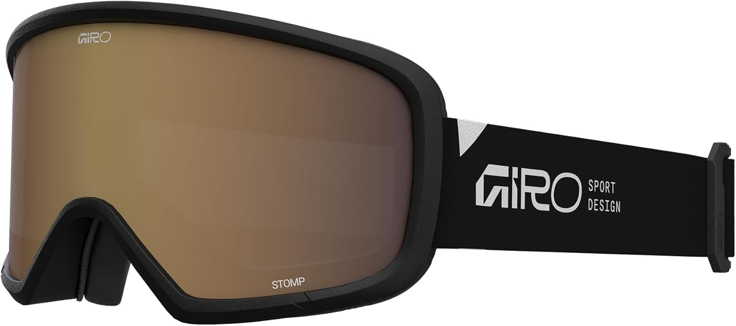 

Детские горнолыжные очки Giro Stomp для детей и унисекс, Black Wordmark - Amber Rose, Черный, Детские горнолыжные очки Giro Stomp для детей и унисекс, Black Wordmark - Amber Rose