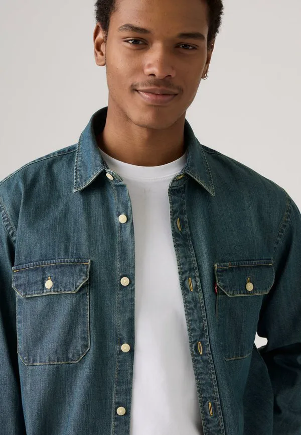 Рабочая рубашка джексона Levi'S, Chopper Dark Wash — фото 4