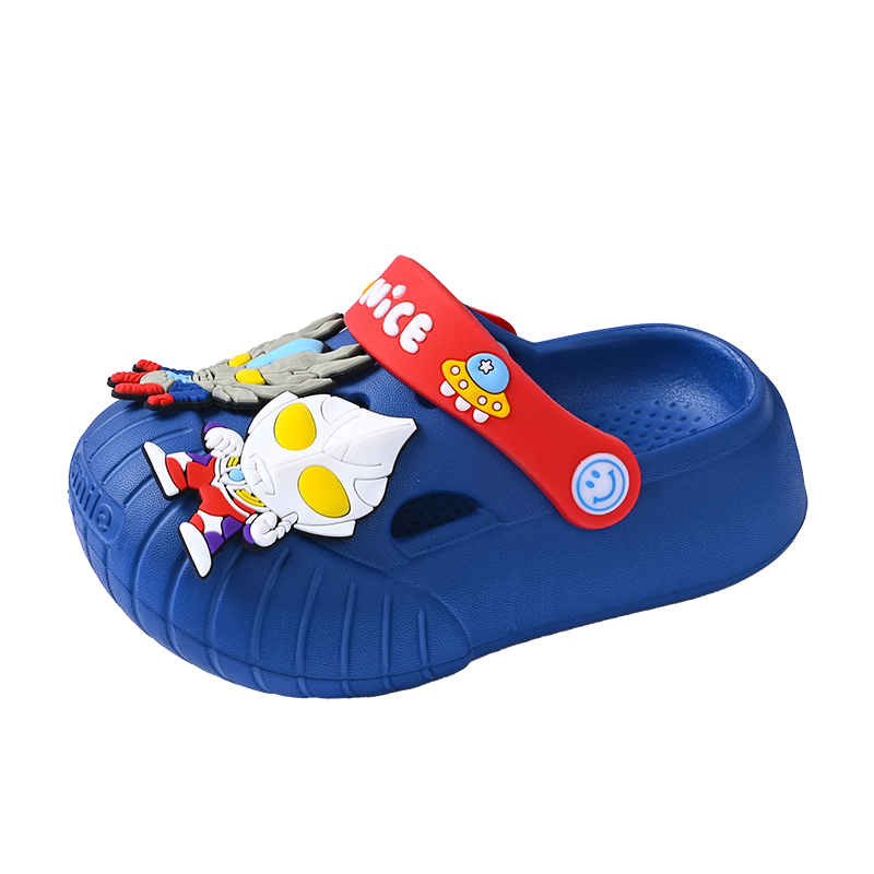 

Противоскользящие износостойкие детские сандалии для детей Wooden Rabbit, серый