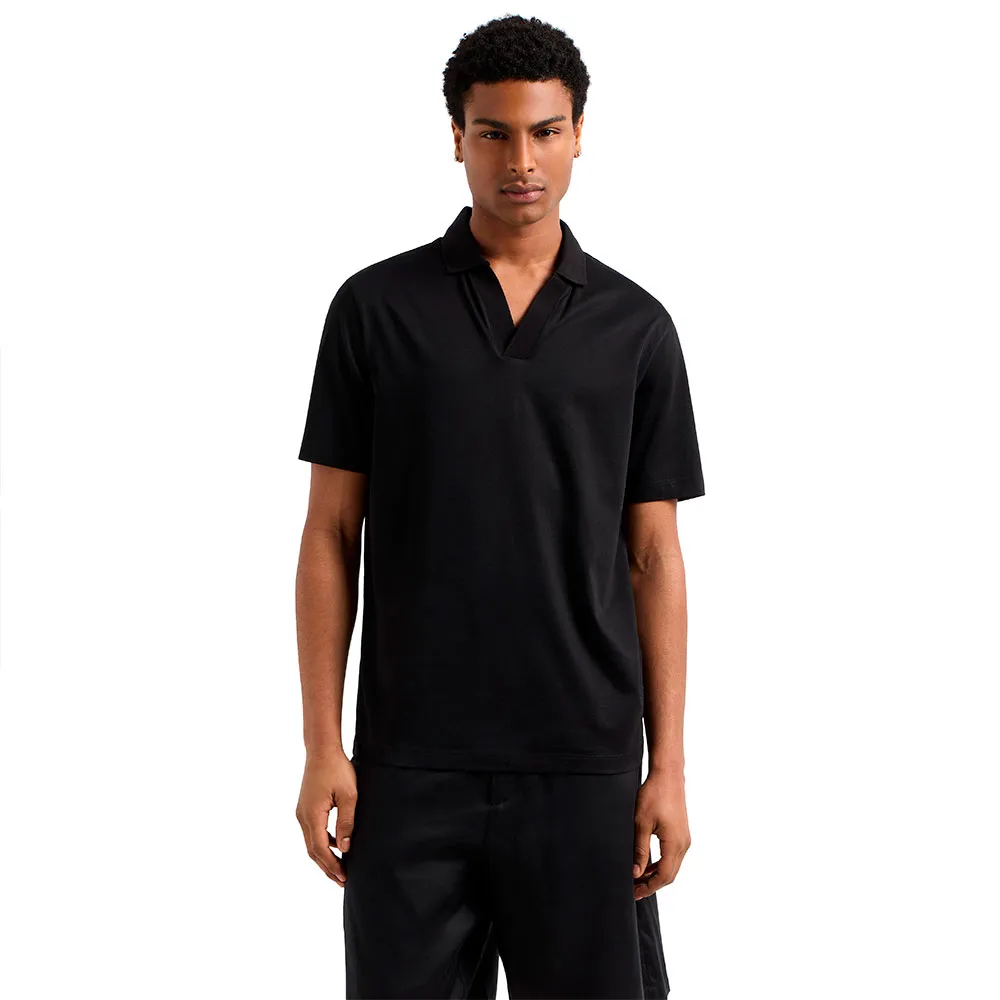 

Поло с коротким рукавом Armani Exchange XM000492_AF10364, черный