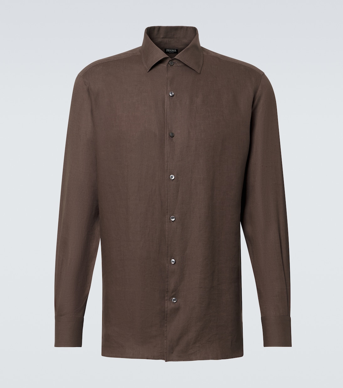 

Льняная рубашка Zegna, Faggio