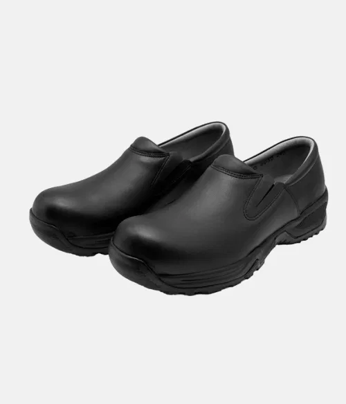 Унисекс слипоны GENUINEGRIP из натуральной кожи для работы чёрные — фото 3