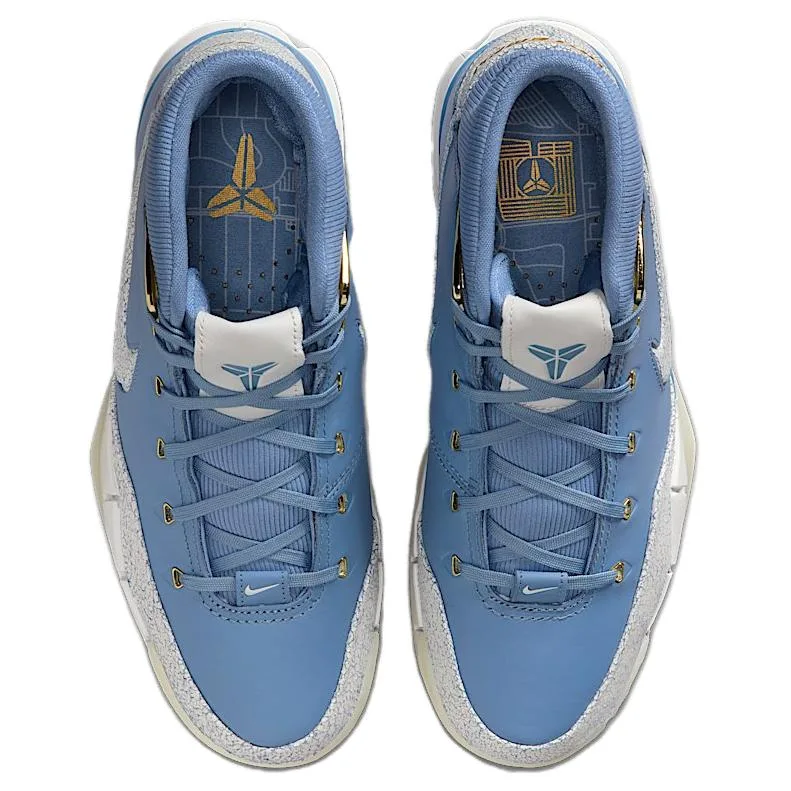 Nike Кроссовки баскетбольные Zoom Kobe 1 Support Rebound High top Vintage Men's Blue — фото 4