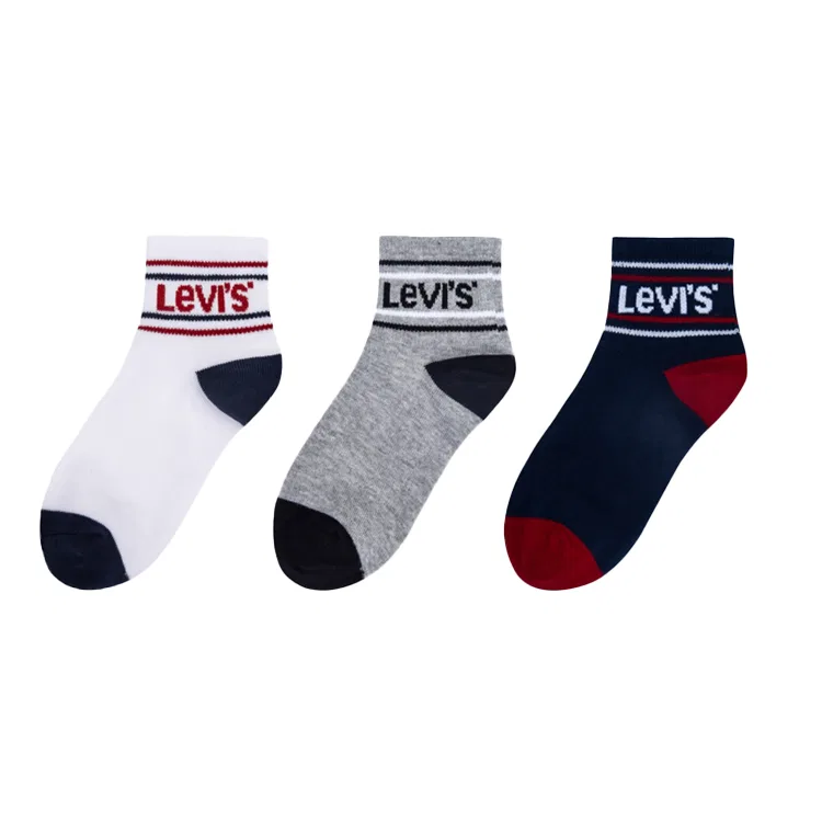 Носки детские утепленные Levis 3 Pack темно-синий