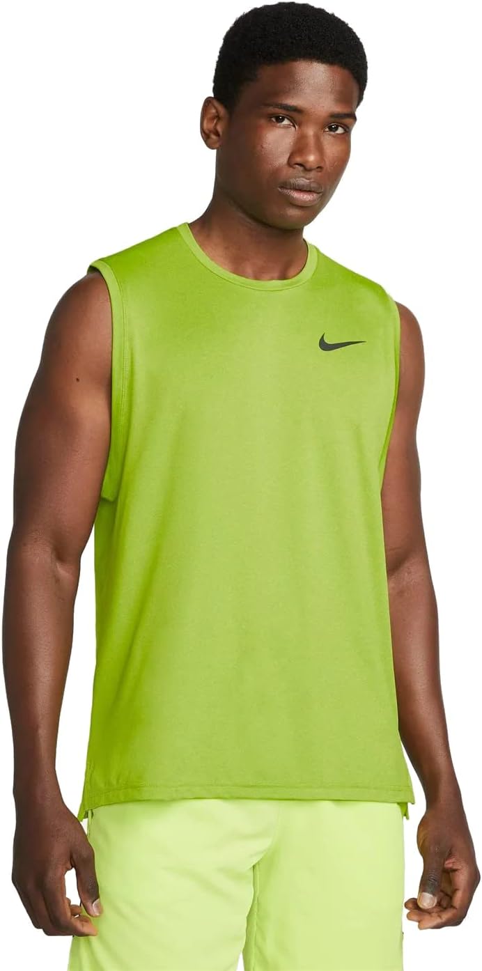 

Мужская футболка без рукавов Nike Pro Dri-FIT для мышц, Atomic Green