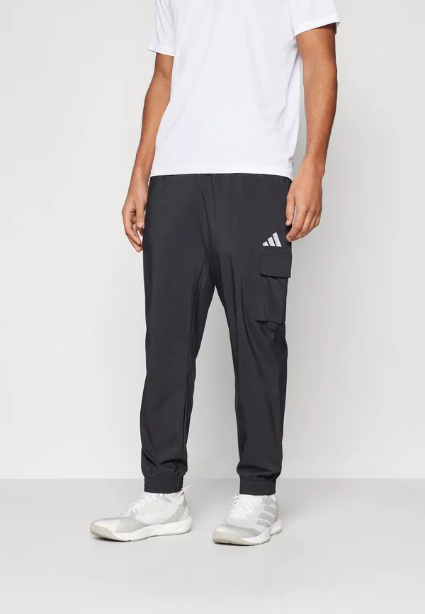 Брюки-Карго essentials с небольшим логотипом cargp Adidas Sportswear, Black White